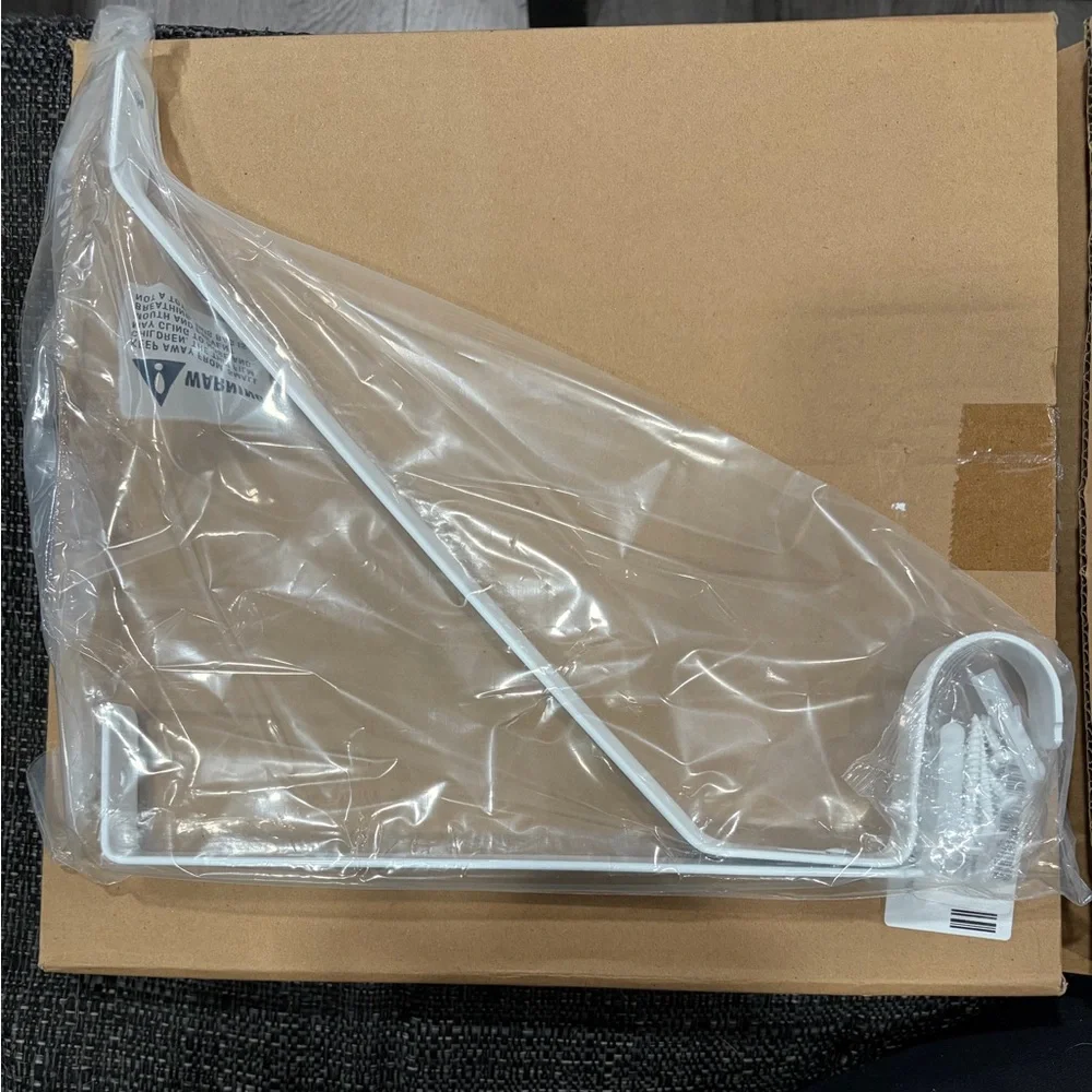 White Metal Wall mounts